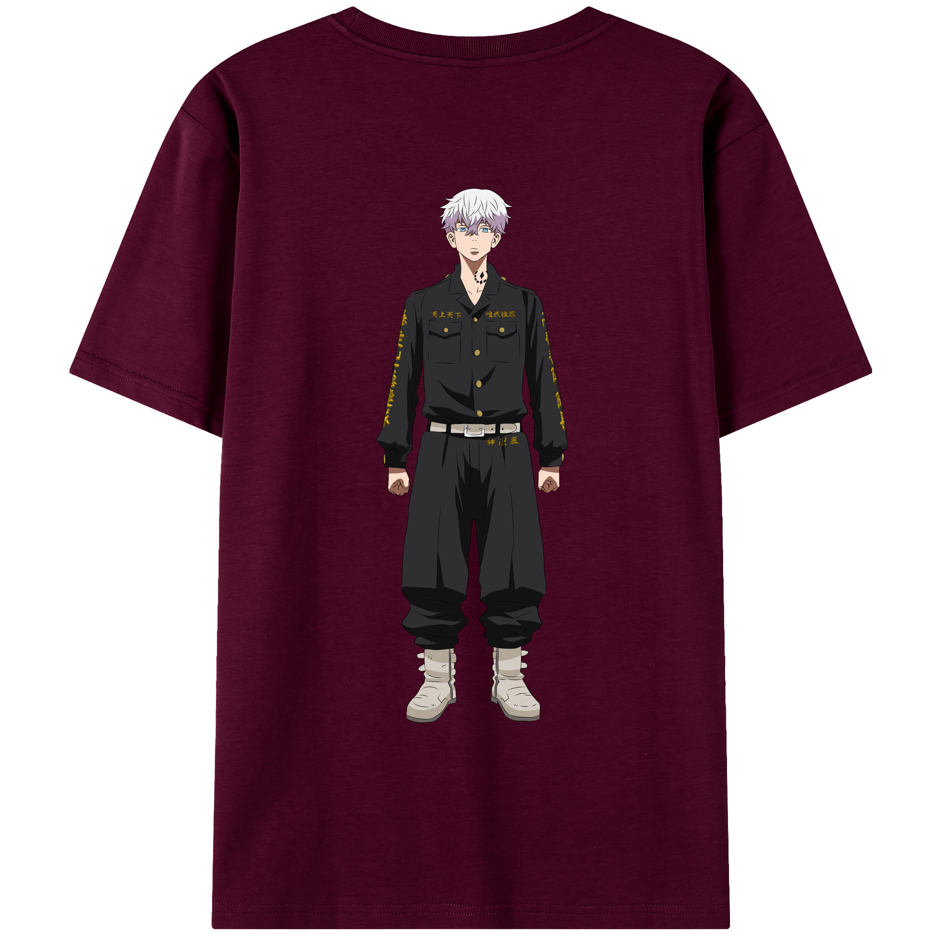 （画像用） 東京リベンジャーズ Tokyo Revengers レディース半袖Tシャツ(バックプリント)